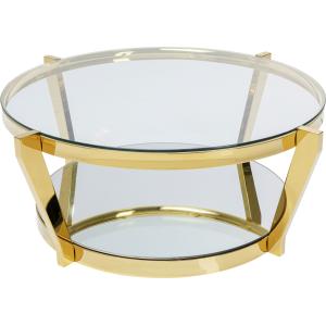 Couchtisch Monocolo Gold Ø90cm