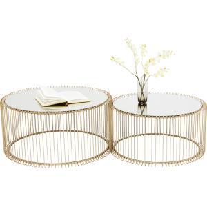 Couchtisch Wire Brass (2/Set)