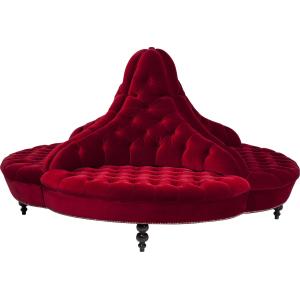 Rundsofa Boudoir 4-Sitzer Small