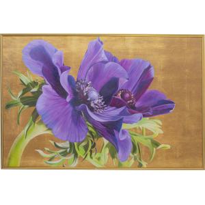 Gerahmtes Bild Violet 150x100cm