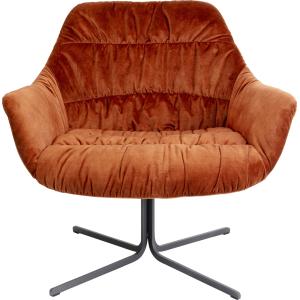 Drehsessel Bristol Rostrot