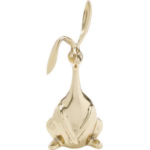 Deko Figur Bunny Gold 52cm