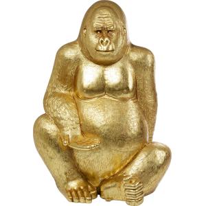 Deko Figur Gorilla Gold XL 180
