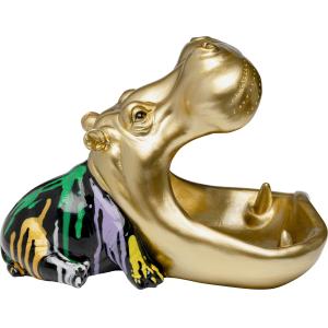 Deko Figur Hungry Hippo 31cm