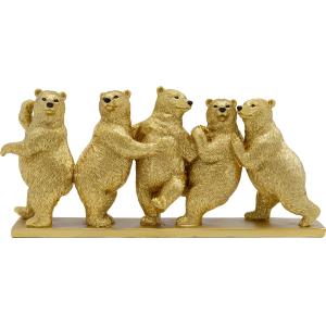 Deko Figur Tipsy Dancing Bears 14cm