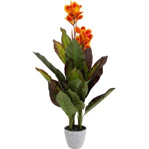 Deko Pflanze Canna Lily 115cm