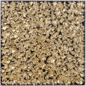 Deko Rahmen Gold Leaf 120x120cm