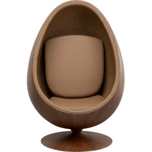 Drehsessel Eye Ball Walnuss