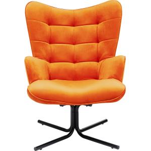 Drehsessel Oscar Velvet Orange
