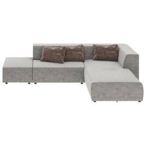 Ecksofa Infinity Vegas Grau