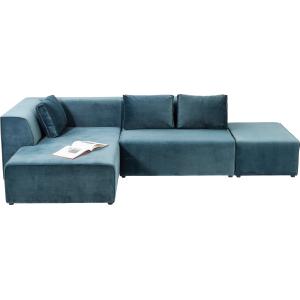 Ecksofa Infinity Velvet Ocean Links