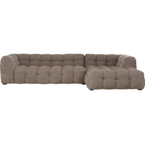 Ecksofa Salamanca Hellbraun Rechts 320cm
