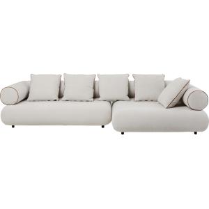 Ecksofa Splendido Creme Rechts 327cm