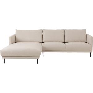 Freistil Ecksofa 133 Elfenbein Links