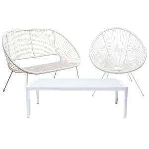 Gartenset Acapulco Mono Weiß