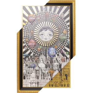 Gerahmtes Bild Balloons 160x260cm