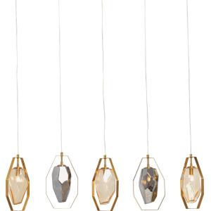 Hängeleuchte Diamond Fever Dining Brass 110cm