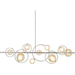 Hängeleuchte Universe Chrom 110cm