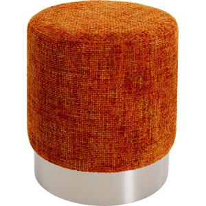 Hocker Berry High Silber Orange Ø39cm