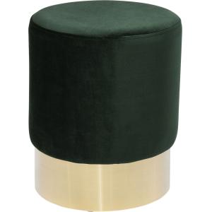 Hocker Cherry Dunkelgrün Brass Ø35cm