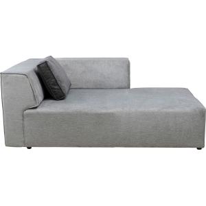 Infinity Ottomane Elements Grau Rechts