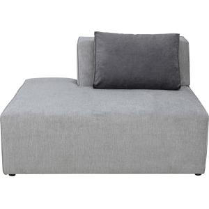 Infinity Ottomane Semi Elements Grau Links