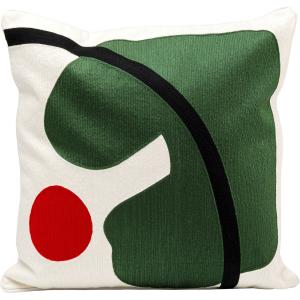 Kissen Art Line Grün 50x50cm