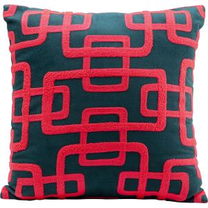Kissen Chain Pink 45x45cm