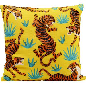 Kissen Tiger Love Gelb 45x45cm