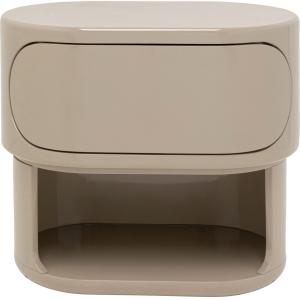 Kommode Klein Glossy Taupe 60x55cm