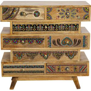 Kommode Menorca Butterfly 65x65cm