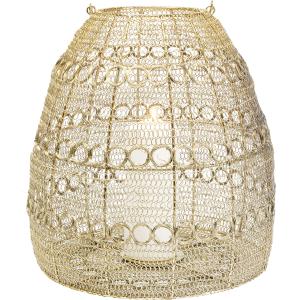 Laterne Hayat Cone Brass 37cm