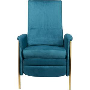 Relaxsessel Lazy Velvet Blau