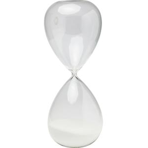 Sanduhr Timer Weiß 45cm