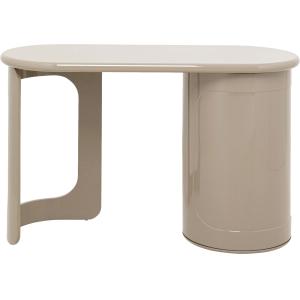 Schreibtisch Glossy Taupe 120x80cm