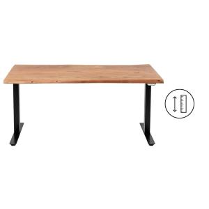 Schreibtisch Office Harmony Schwarz 160x80