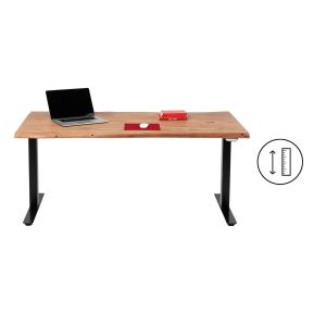 Schreibtisch Office Harmony Schwarz 180x90