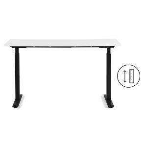 Schreibtisch Office Smart Schwarz Weiß 160x80