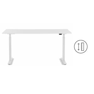 Schreibtisch Office Smart Weiß Weiß 160x80