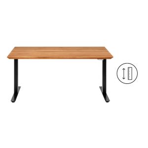 Schreibtisch Office Symphony Eiche Schwarz 160x80