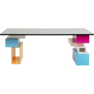 Schreibtisch Pixel ohne Glasplatte 200x90cm