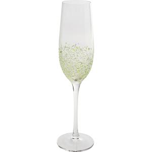 Sektglas Confetti Grün 26cm