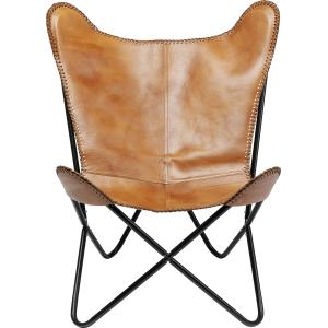 Sessel California Leder Braun