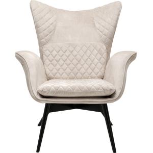 Sessel Tudor Velvet Creme