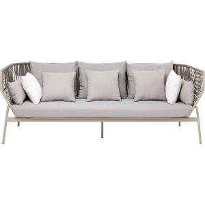 Sofa 3-Sitzer Formentera Grau