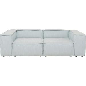 Sofa Korali Beach Outdoor Hellblau 235cm