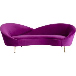 Sofa Night Fever 3-Sitzer Lila