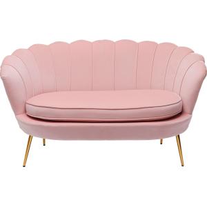 Sofa Water Lily 2-Sitzer Gold Rosa