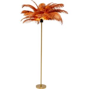 Stehleuchte Feather Palm Braun 165cm