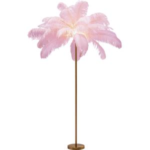 Stehleuchte Feather Palm Pink 165cm